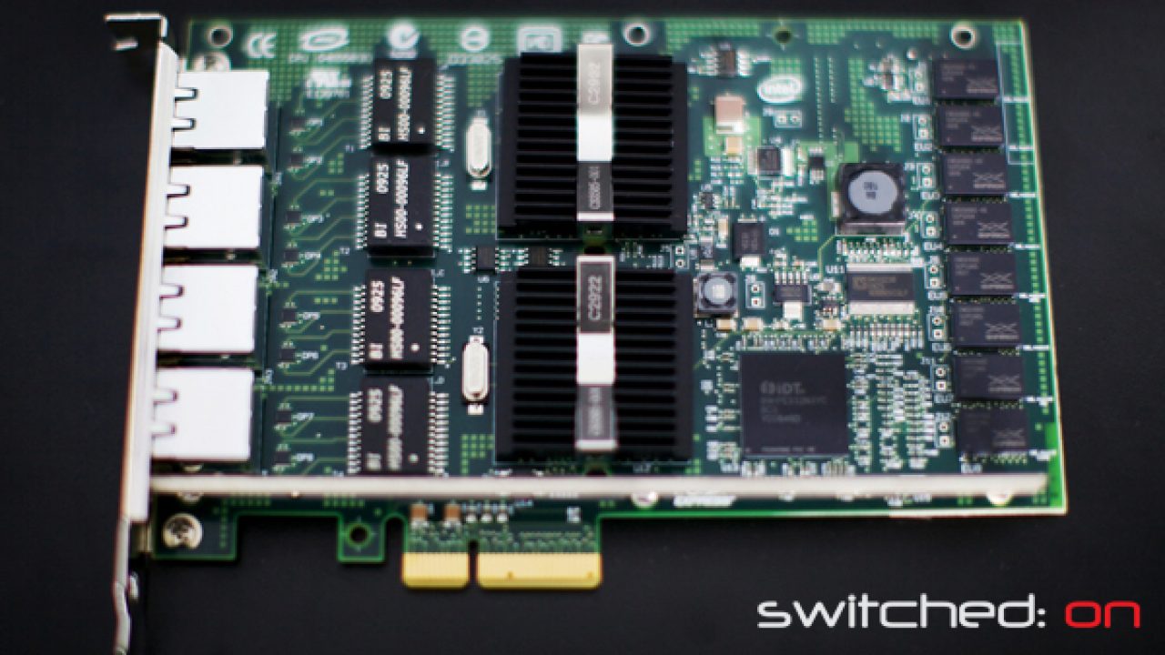 Intel Pro/1000 PT Quad review - Switched On Tech Design Intel Pro/1000 PT Quad review - Switched On Tech Design