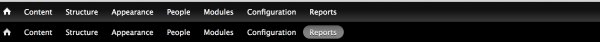 Drupal 7 - Two menus or toolbars